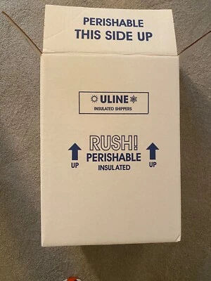 Insulated Shipping Kit Thick Polystyrene Foam with 200lb Test Carton included - Image 1 of 4