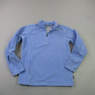 Suéter Columbia Mujer Pequeño Manga Larga 1/4 Cremallera Bolsillos Titanio Exterior Foto 1 de 4