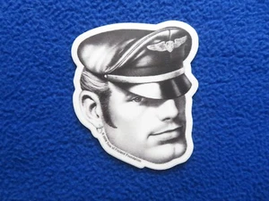 TOM OF FINLAND  BIKER HEAD 3 IN STICKER - Picture 1 of 1