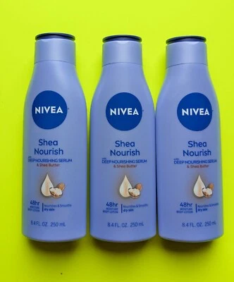 NIVEA Shea Nourish Suero Nutritivo Profundo - Lote de 3 Foto 1 de 2