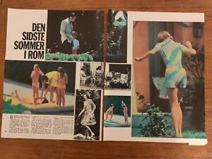 QUEEN ANNE-MARIE KING CONSTANTINE Greece Danish Clippings Article 1970s Y222