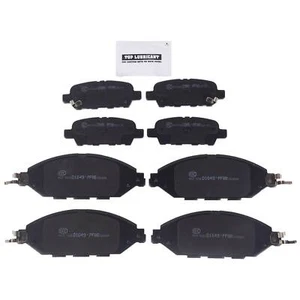 Front + Rear Ceramic Brake Pads For 2013-2020 Nissan Pathfinder Murano Qx60 - Picture 1 of 7