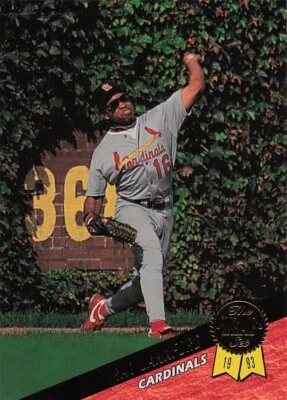 1993 Leaf #297 Ray Lankford - Image 1 of 2