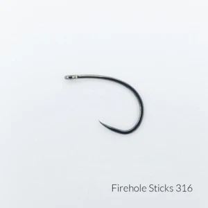 Feuerloch Outdoor Haken 316 Widerhakenlos Wide Gape Nymphe/Emerger-Fliegenbinden - 36er Pack - Bild 1 von 4