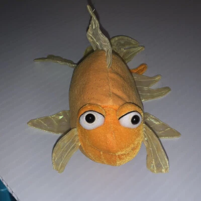 Webkinz Fish  Retired Fantail Goldfish GANZ Plush  HM218 Plush Stuffed Animal  - Image 1 of 4