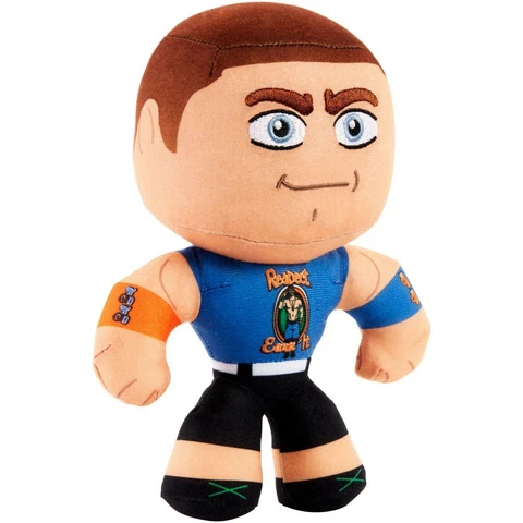 NEW MATTEL WWE MINI PLUSH JOHN CENA SUPERSTAR FIGURE Cover