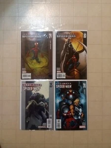 Marvel Comics Ultimate Spider-Man 25,70,79,80 Lote de 4 Edad Moderna Casi Nuevo Raro Difícil de Encontrar - Imagen 1 de 5