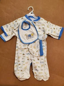 New Coney Island Boys 4 Piece Outfit Clothes Size 6-9 Months Noah's Adventure - Picture 1 of 11