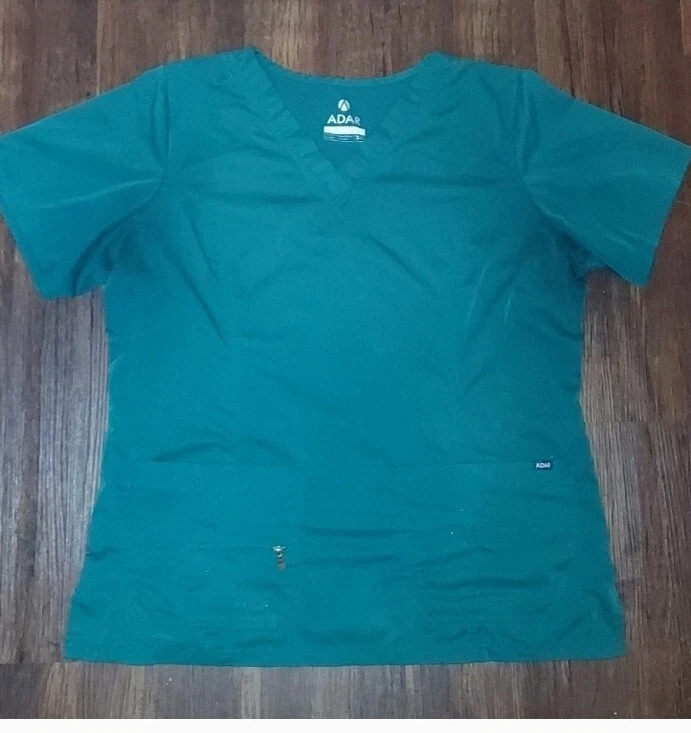 Camisa Médica Para Mujer Adar Pro Verde Uniforme 2XL XXL Foto 1 de 1