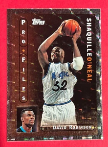 1996-97 Topps Pro Files Shaquille Oneal #PF7 Orlando Magic quasi nuovo o migliore - Foto 1 di 3
