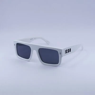 Dsquared2 ICON 0008/S 0VK6 IR White/Grey 54-20-145 Sunglasses New Authentic - Image 1 of 4
