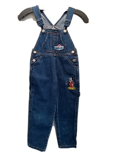 Disney Mickey Mouse Mickey & Co. Coveralls 4 T Original Motor Crew New W/O Tags - Picture 1 of 11