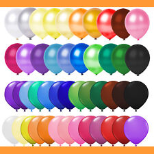30 cm Luftballons 50 Farben Metallic und Matt 3,2 g Geburtstag Helium Ballon