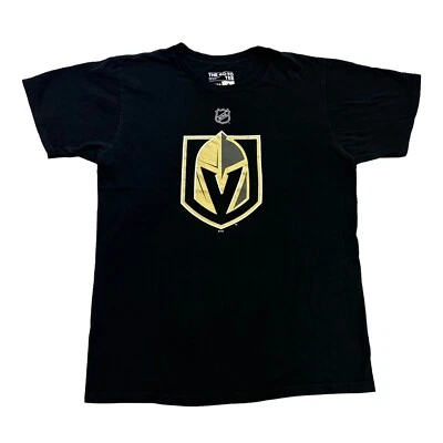 Рубашка мужская Adidas Las Vegas Golden Knights средний размер M черная 18 James Neal NHL - Изображение 1 из 4