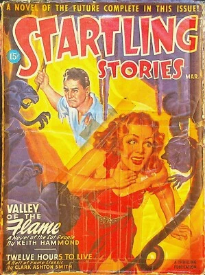Startling Stories Pulp March 1946 Keith Hammond Clark Ashton Smith Henry Kuttner Foto 1 de 2