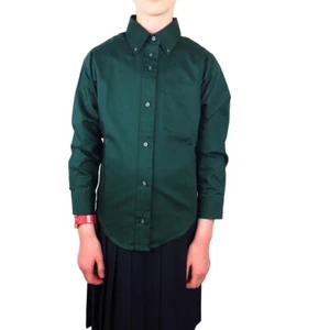 Girls Blouse School Uniform Long Sleeve  - Picture 1 of 1