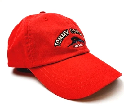 Tommy Bahama Aruba Relaxer Cap in Poinciana/Red BNWT - Image 1 of 4