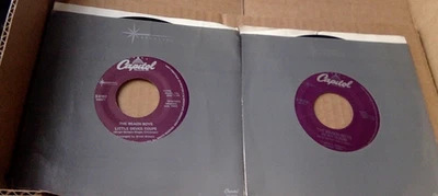 2 MINT 45 THE BEACH BOYS In my room / Be true & Surfer girl / little deuce coupe - Image 1 of 4