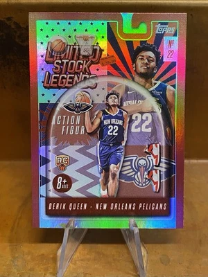 2025-26 Topps DERIK QUEEN #LST-13 Black Friday Rainbow Limited Stock Legends SP - Image 1 of 2