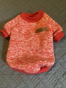 ROTES WEICHES SHIRT HUND HAUSTIER KLASSIKER GR. S - Bild 1 von 3