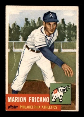 1953 Topps #199 Marion Fricano RC VG/VGEX X3550500 - Image 1 of 3