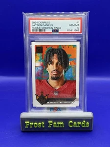 2024 Panini Donruss - Rookie Gridiron Kings Jayden Daniels #1 (RC) Commanders - Bild 1 von 2
