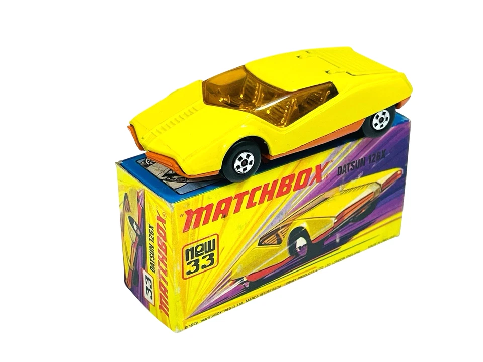 Matchbox Lesney Superfast MB33 Datsun 126X w/I Box - Image 1 of 4