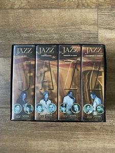 JAZZ - A FILM BY KEN BURNS 4 X VHS VIDEO BOX SET - Picture 1 of 10