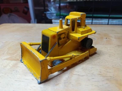 1979 Hot Wheels Caterpillar CAT Bulldozer MATTEL Dozer Yellow diecast Vintage - Image 1 of 4