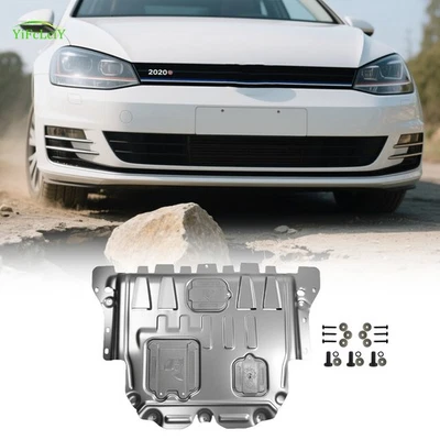 Heavy Duty Skid Plate For VW Golf MK7 2015-2021 Engine Splash Shield Metal - Image 1 of 4