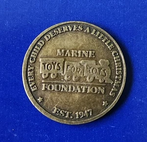 Vintage U.S. Marines Toys For Tots Coin Train - Bild 1 von 2