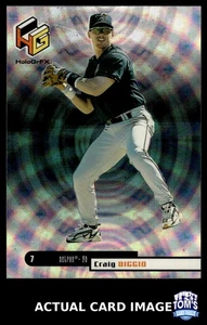 1999 HoloGrFX #7 CRAIG BIGGIO Houston Astros HOF NM - Bild 1 von 4