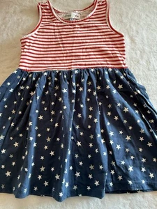 New Freestyle Girl’s Size 5 XS X-Small Patriotic American Sundress Dress Outfit - Picture 1 of 3