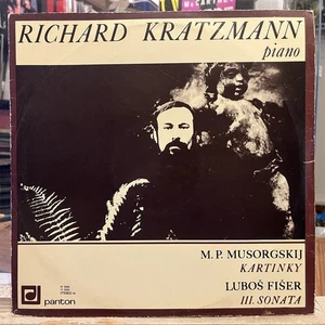 [CLASSICAL]~EXC LP~RICHARD KRATZMANN~MUSSORGSKY~FISER~Piano~[1976]~CZECH Import~ - Picture 1 of 5