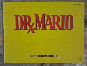 Dr. Mario Manual - Nintendo Entertainment System NES **SEE DESC**
