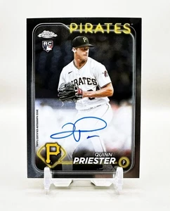 2024 Topps Chrome Baseball Rookie Autographs #RA-QP QUINN PRIESTER - Bild 1 von 2