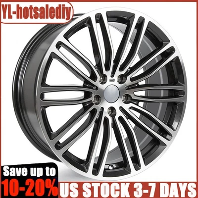 19 英寸轮圈适用于宝马 530e x Drive 530i 540d 540i 550i 2017-2020 RIM 原始设备制造商设计 — 第 1/4 张图片