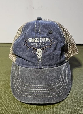 Gorra Triangle X Ranch Wyoming espalda de malla no estructurada Foto 1 de 3