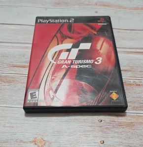Gran Turismo 3 A-spec PlayStation 2 PS2 Etiqueta Negra - Completo CIB - Imagen 1 de 5
