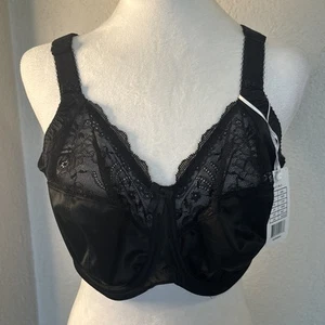 Elomi 4111 Morgan Side Support Full Coverage Unlined Underwire Bra US Size 44DDD - Picture 1 of 9