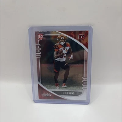 2020 Panini Absolute Tee Higgins #190 RC Cincinnati Bengals - Image 1 of 2