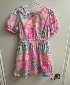 Lilly pulitzer girls  dress size 7 Mildred Dress F003 - Picture 1 of 6