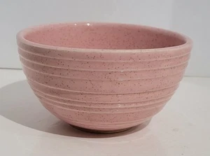 Vintage McCoy USA Small Mixing Bowl, Ribbed And Speckled, 1920's - 1930's - Picture 1 of 6