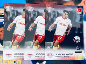 3x Lot 2020 2021 card #20 Topps Now Bundesliga 18Y/O JOSCHA WOSZ RC Read 