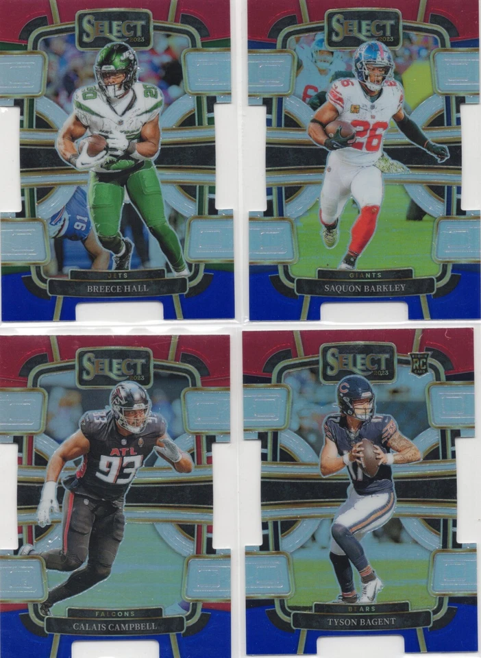 2023 Select Football RED BLUE DIE-CUT PRIZMS With Rookies You Pick the Card - Image 1 of 1