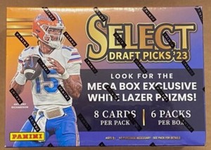 2023 Panini Select Draft Picks Football Factory Sealed Retail Mega Box Target!!