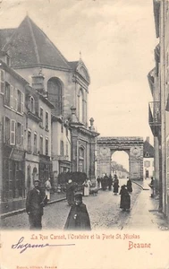 CPA 21 BEAUNE LA RUE CARNOT ORATOIRE PORTE ST NICOLAS - Picture 1 of 1