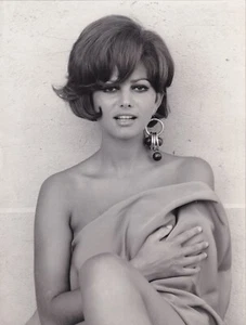 Claudia Cardinale Años 60 - Foto de Araldo Crollalanza - Papel Agfa - RARO L322C - Imagen 1 de 7