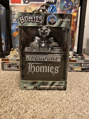 Figura Homies 7" Joka Jams Homies Joka Child Clown Dj 2003 Vital Toys Ser 1 Foto 1 de 4