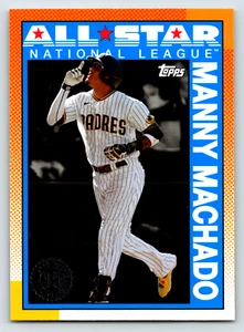 MANNY MACHADO 2025 Topps Series 2 #90AS-44 1990 All-Star Insert San Diego Padres - Picture 1 of 2